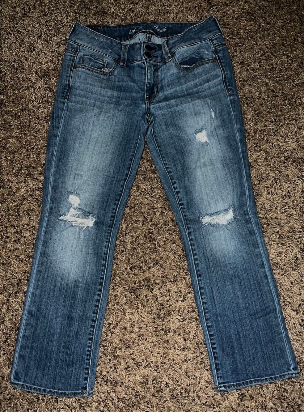 American Eagle Outfitters Women’s Artist Capris Jeans Size 6